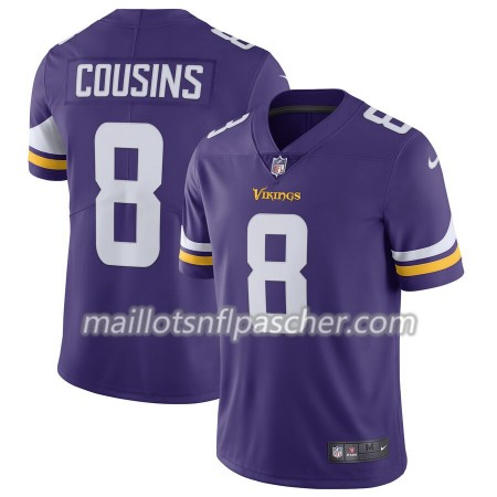 Maillot Minnesota Vikings Kirk Cousins 8 Nike Pourpre - Homme
